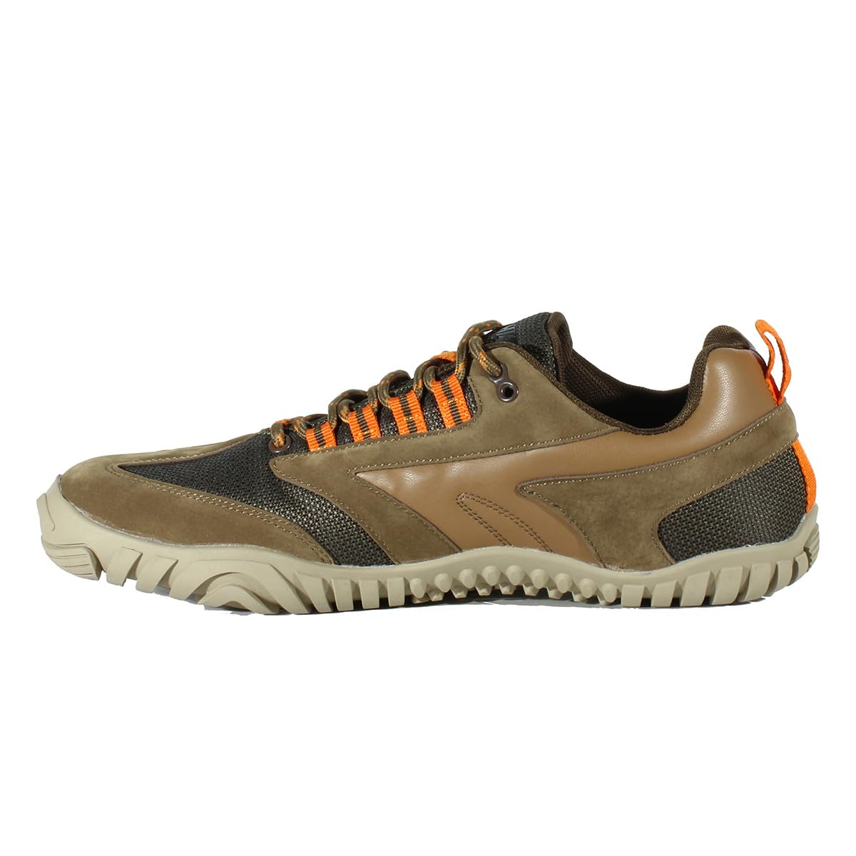 HI-TEC - Zapatillas Barefoot Hombre Figaro Low WP | Deportivas Barefoot Hombre Montaña, Senderismo | Calzado Respetuoso, Cómodo, Minimalista | Ligero, Transpirable y Flexible