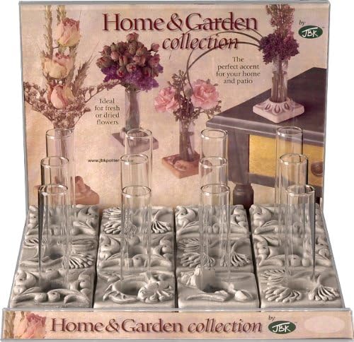 Assorted Antique Ceramic Bud Vases, Set of 12, White