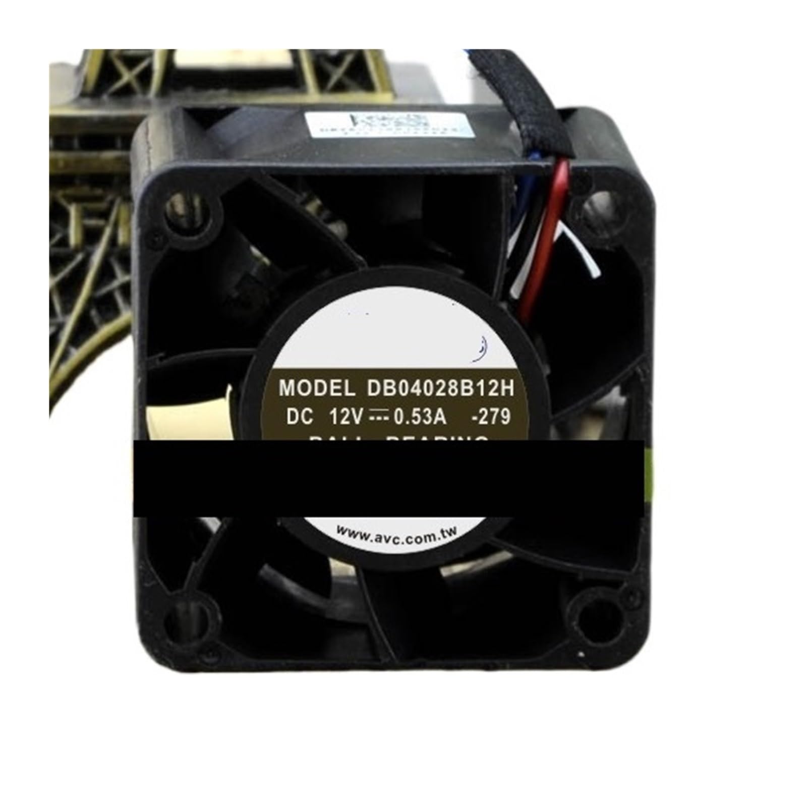 OKEWGHFL DB04028B12H 12V 0.53A 4CM 2U 4wires PWM 4028 40 * 40 * 28 mm COOLING FAN