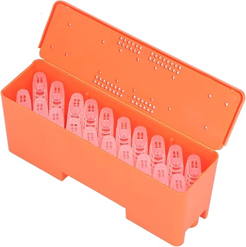 TOPINCN Queen Bee Rearing Cage, Easy to Transport, Suitable for Beekeeping, Simple, Preserve The Queen Bee