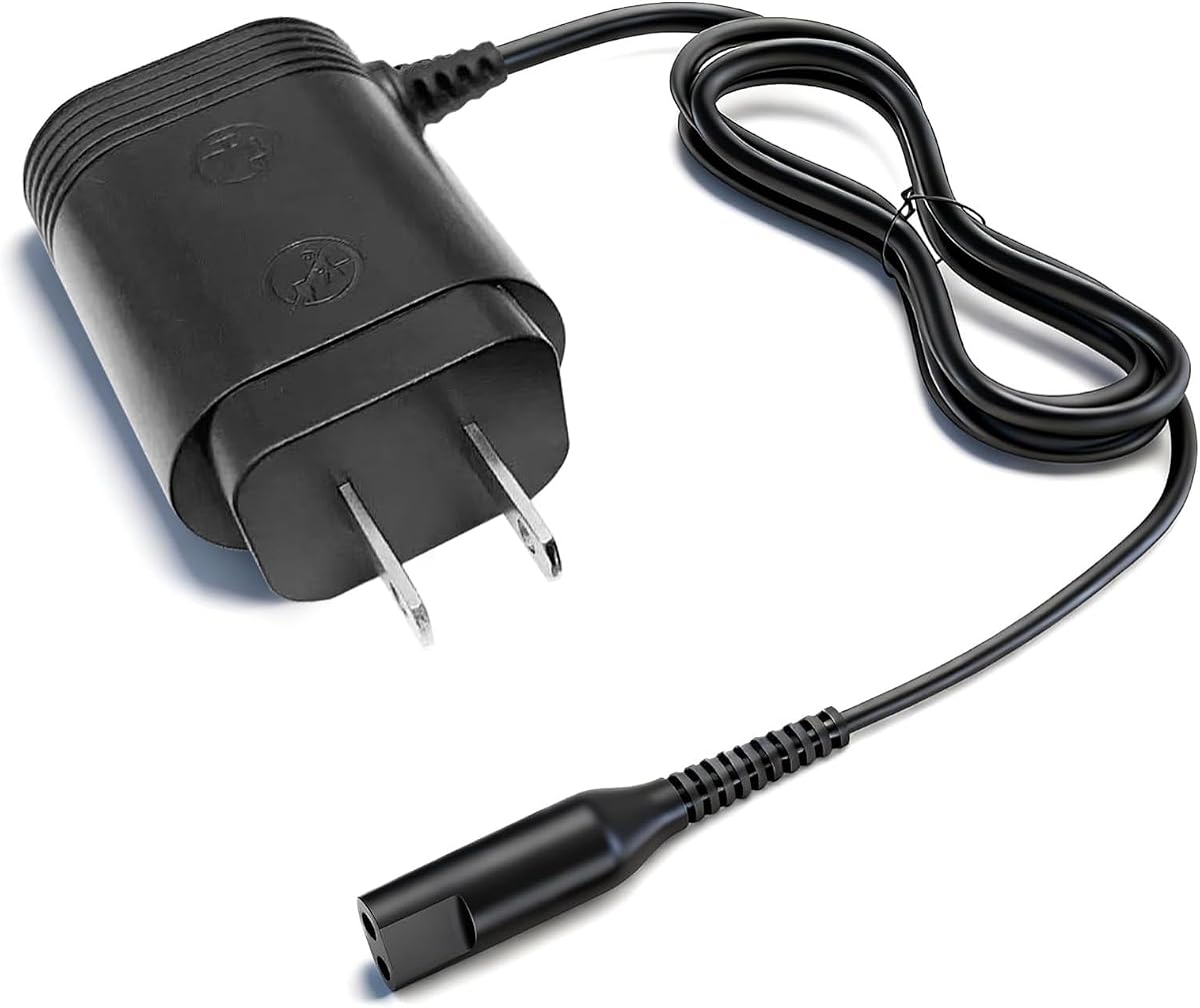 12V Charger Fit for Braun Shaver Series 9 pro 7 5 3 1, 310s 3040s 9577cc 9517s 7085cc Charging Cord Replacement for Braun S3 S5 S7 S9 Electric Razor Shaver Trimmer Power Adapter Charging Cable Cord