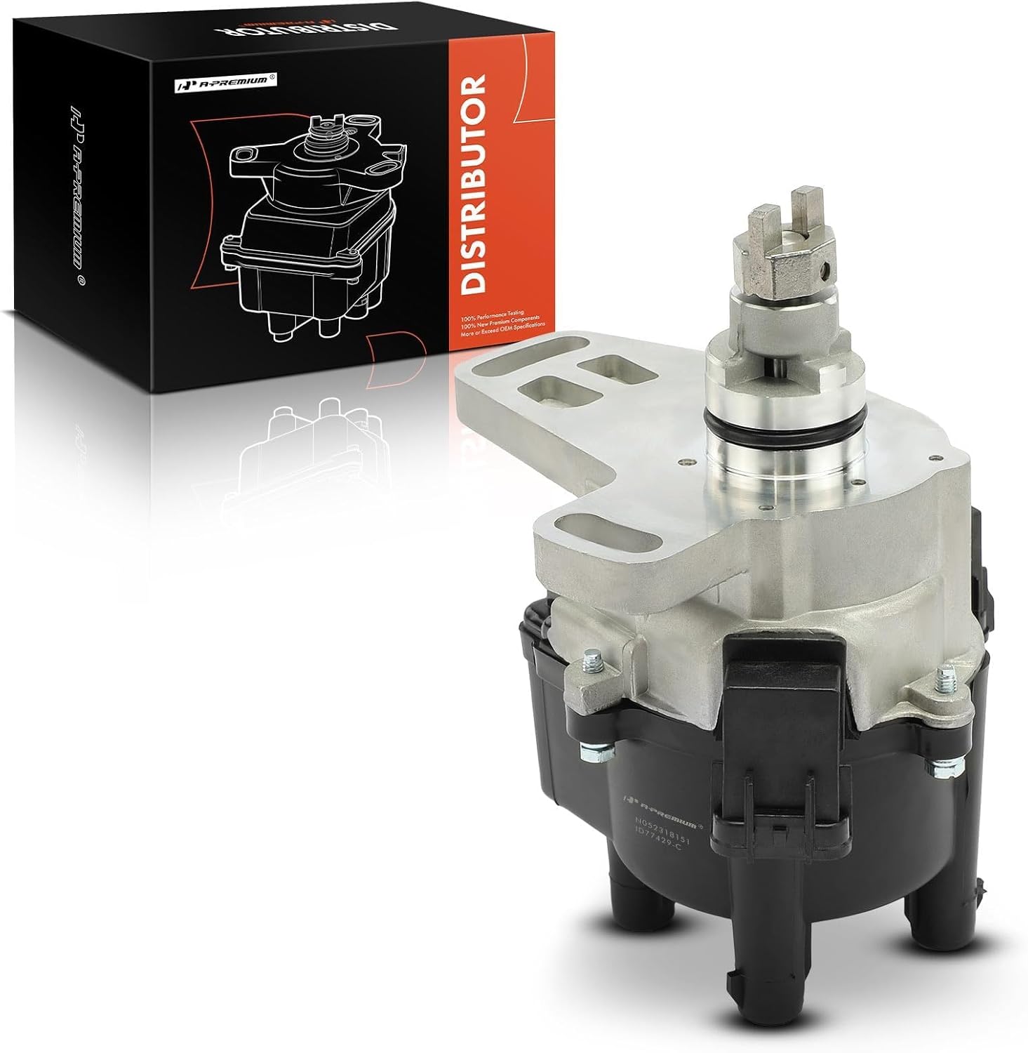 A-Premium Ignition Distributor L4 2.2L Compatible with Toyota Camry/MR2 1992-1995, Celica 1992-1996