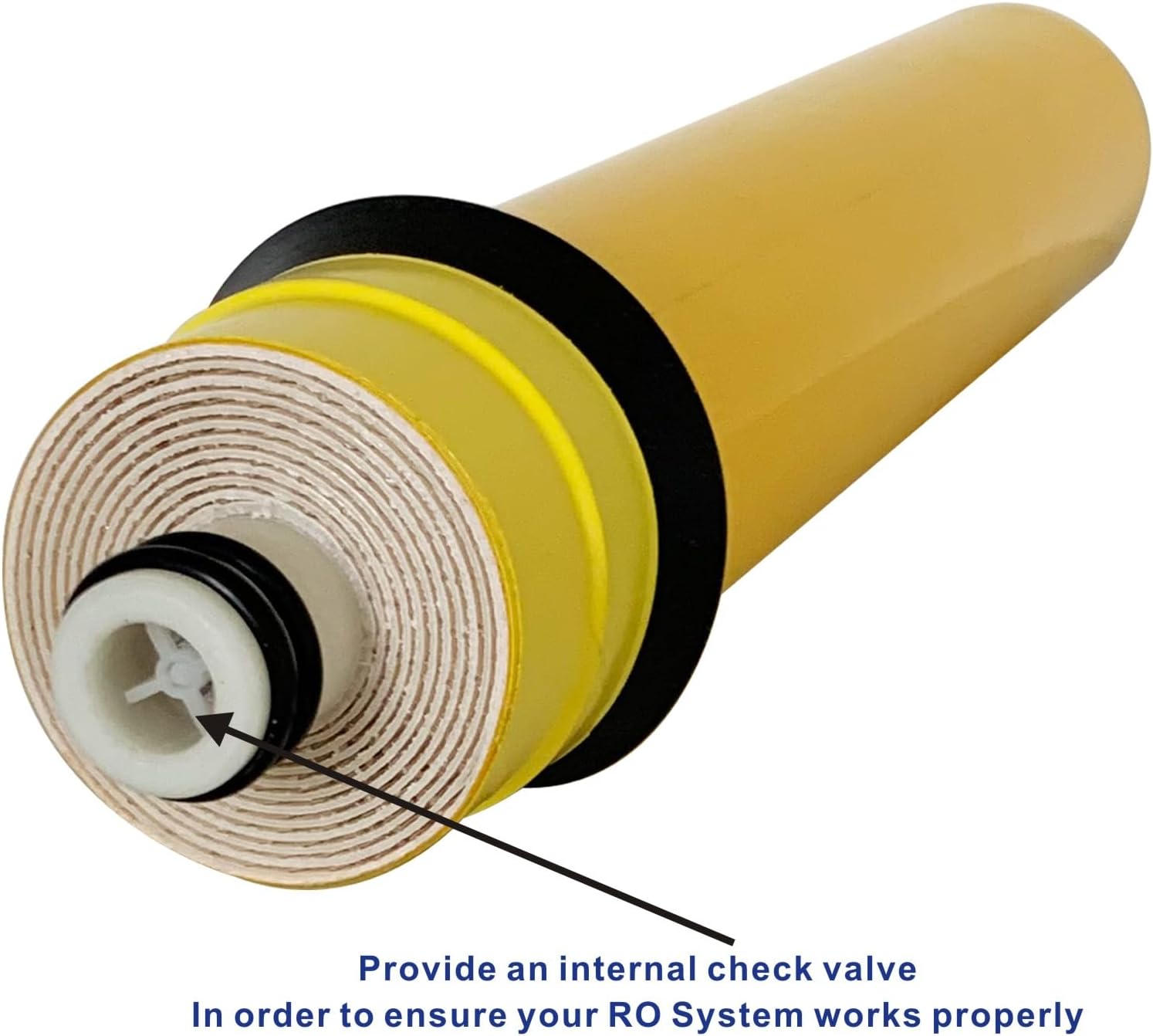 50GPD Membrane Element Compatible With Watts Premier WP560018 RO Water Filter Membrane Replacement, pack of 1 - Image 3