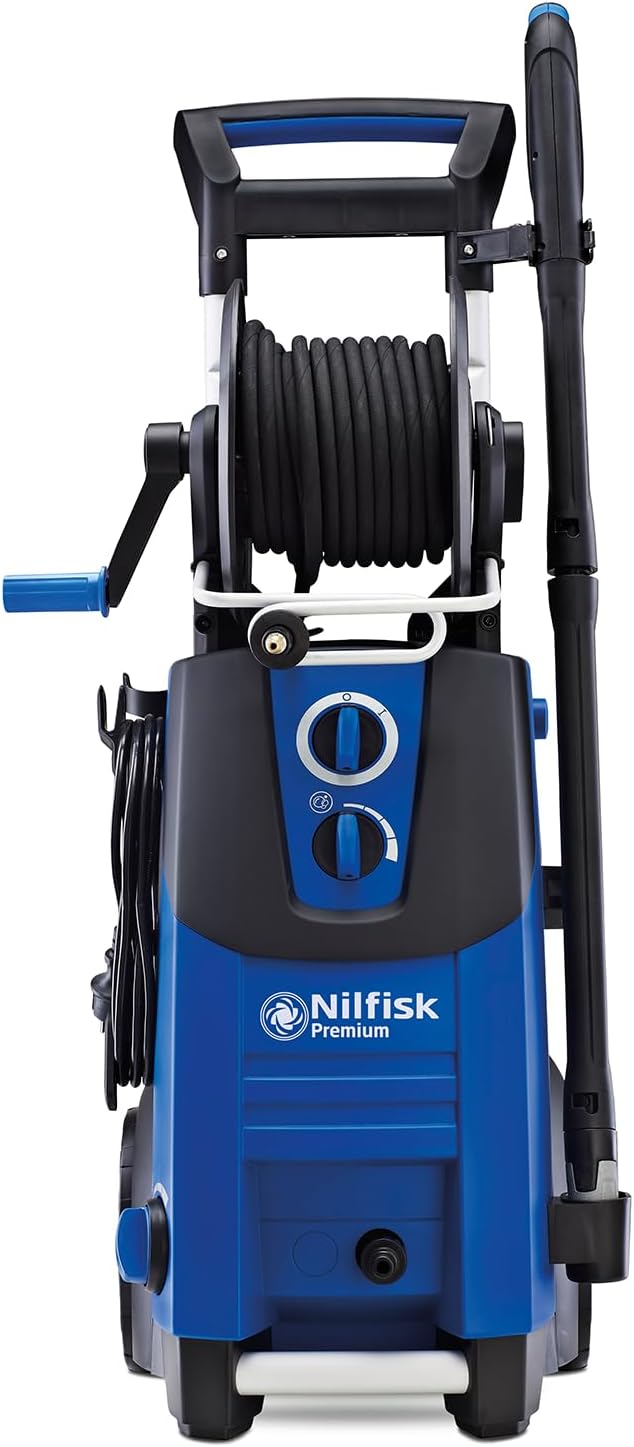 Nilfisk Premium 180 Bar Pressure Washer - High Performance Power Washer for Workshops, Patios and Cars (2900 W)