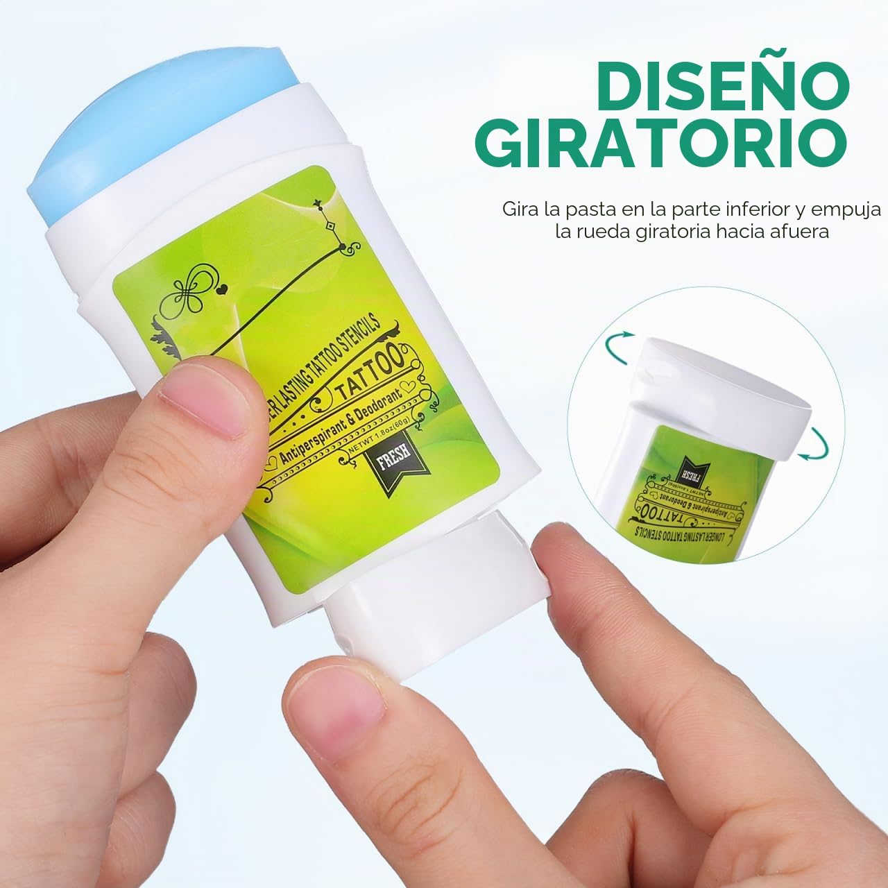 Supvox Crema de transferencia de tatuaje, gel, solución para la piel, para máquina de papel o transferencia de jabón, accesorio para tatuajes