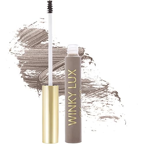 Winky Lux Uni-Brow Tinted Brow Gel – Eyebrow Gel & Brow Mascara for Natural Shaping, Lasting Hold, No Sticky Feel, Brow Tint in Universal Blonde