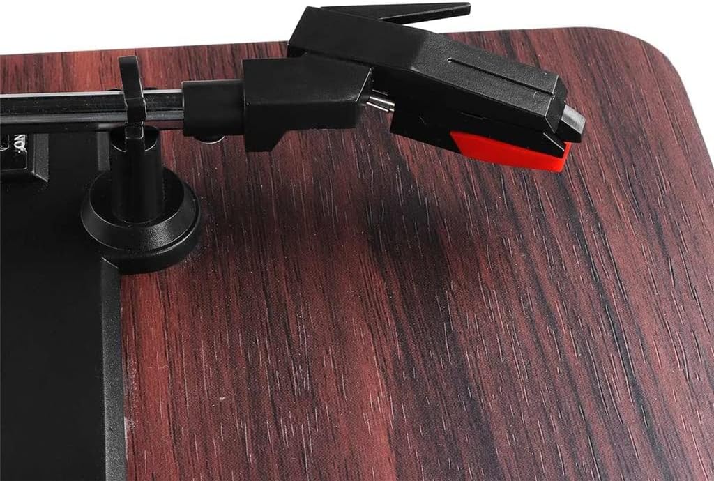 33 45 78 RPM LP Record Player Antique Gramophone Turntable Disc Vinyl Audio RCA R/L 3.5mm Output Out USB DC 5V Wood Color