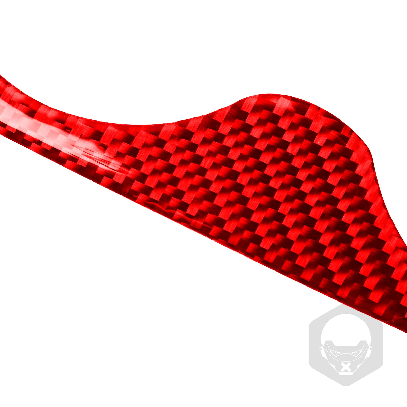 NVCNX Full Set Real Carbon Fiber Dashboard Center Console Door Panel Steering Wheel Frame Strip Sticker Trim Kit — view 5