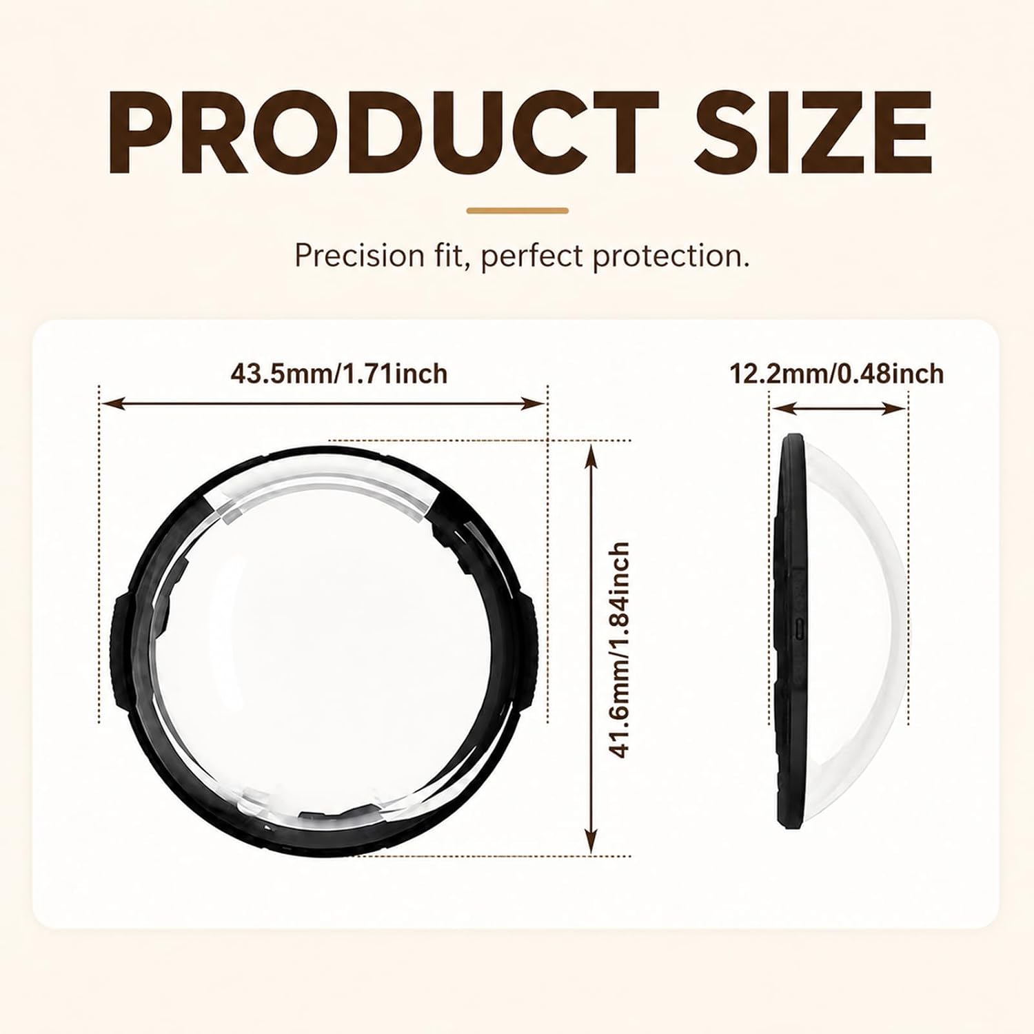 Lens Guards for Insta360 X6, 10H Optical Glass, Twist-Lock, 2-Pack image 3