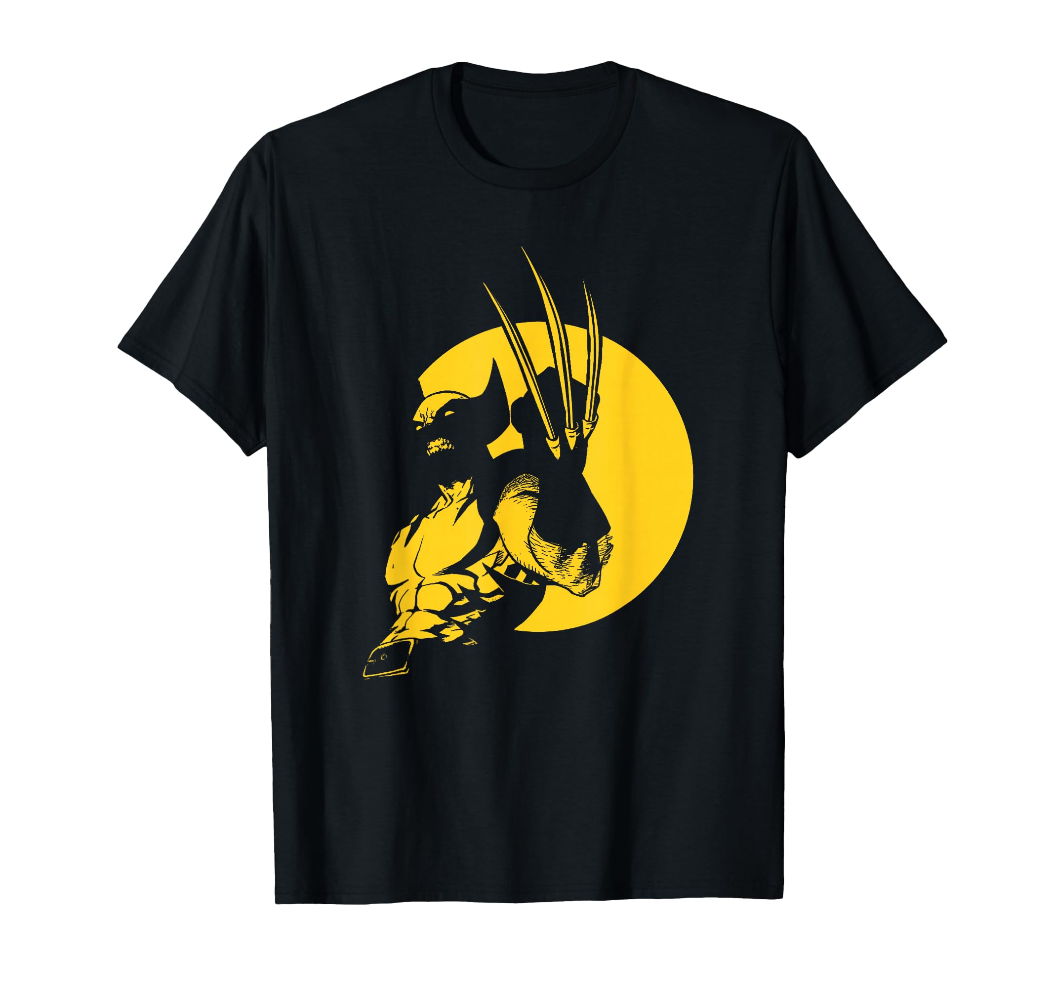 Wolverine Classic Logan X-Men Silhouette Poster T-Shirt