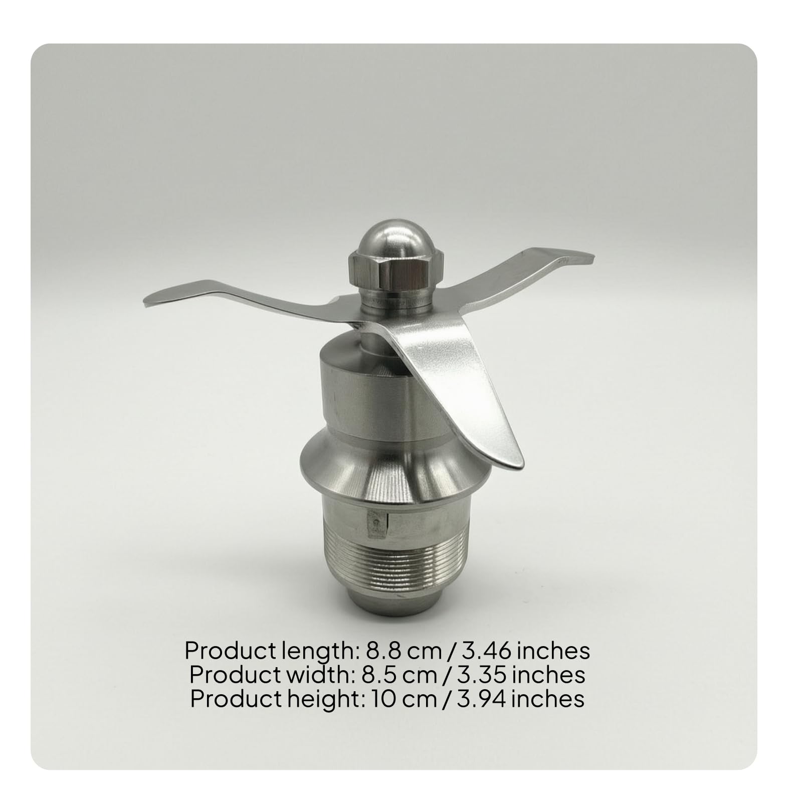Élément Tranchant Mixeur avec Socle Fileté Compatible Rechange Professionnel Pièce pour Cuisines Professionnelles