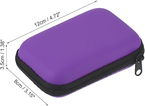 Miniatura 2 de PATIKIL Estuche de dardos, dardos de EVA multifuncionales, almacenamiento de transporte con bolsillos de malla para dardos, puntas, vuelos,