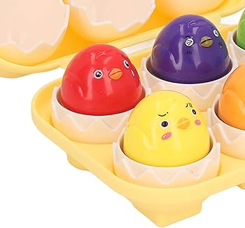 Amazon.co.jp: ツイスト卵型マッチングおもちゃ、分類認識卵の殻 再 Amazon.co.jp: ツイスト卵型マッチングおもちゃ、分類認識卵の殻 再