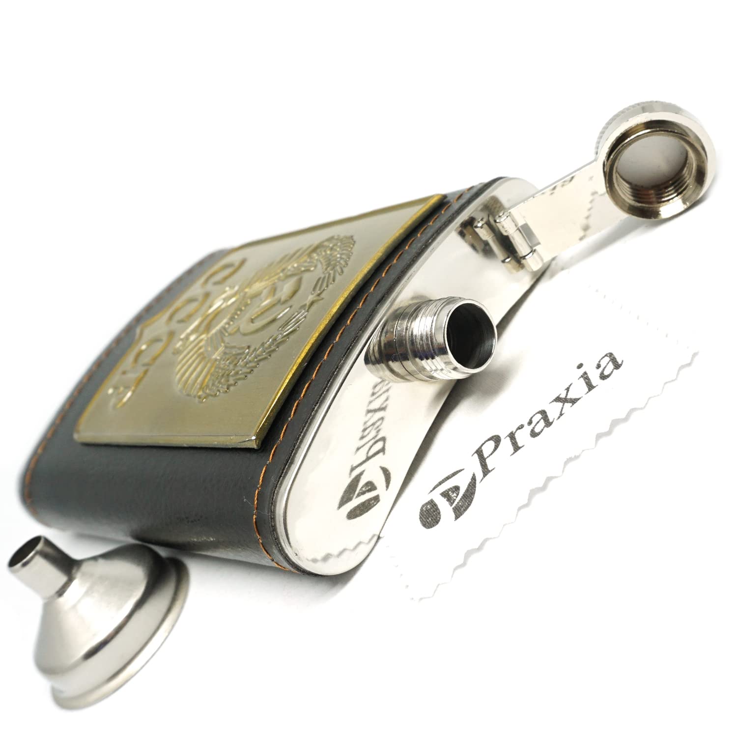 Amazon.co.jp: Praxia スキットル CCCP 旧ソ連 アウトドア キャンプ