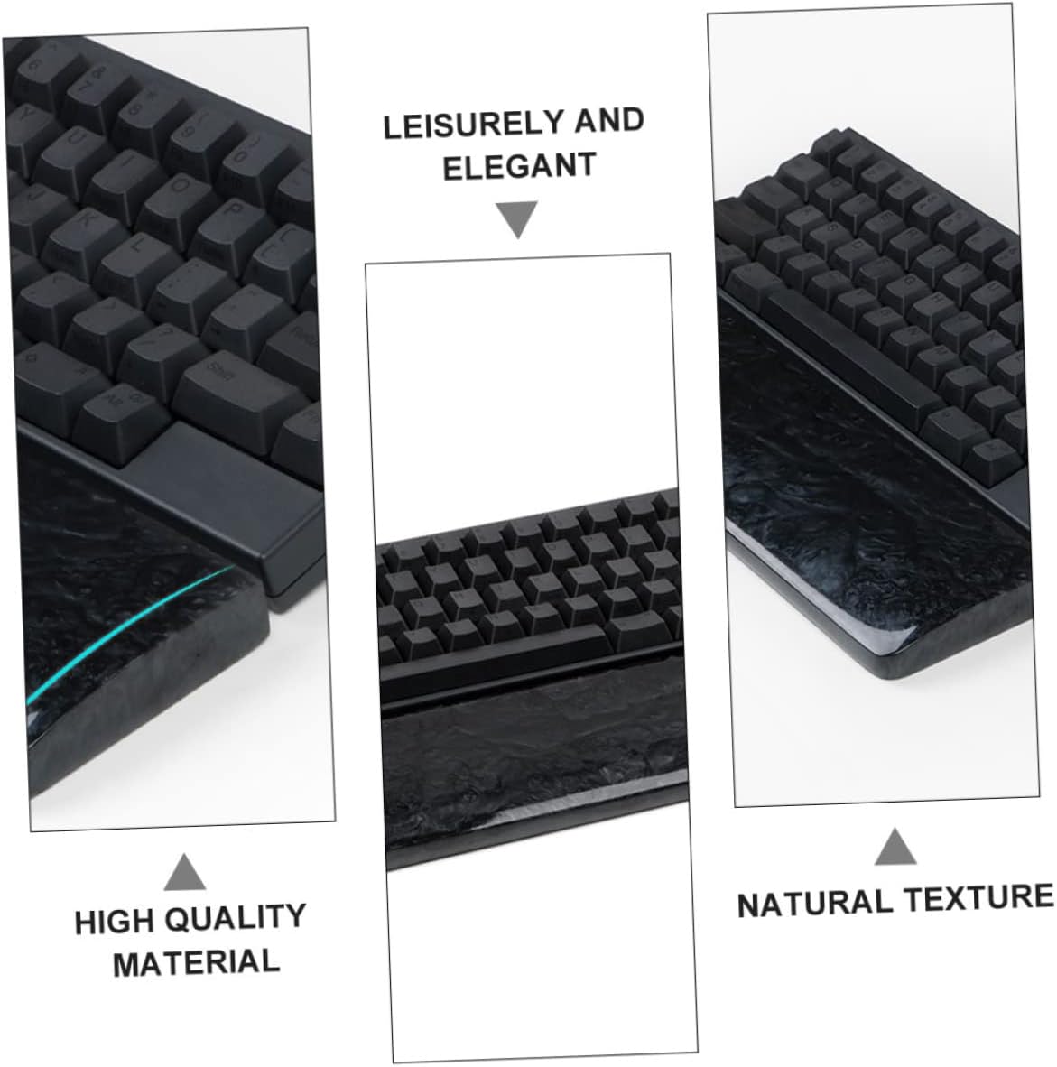 Keyboard Wrist Rest Pad Computer Accessory Resin Material Comfortable Wrist Rest