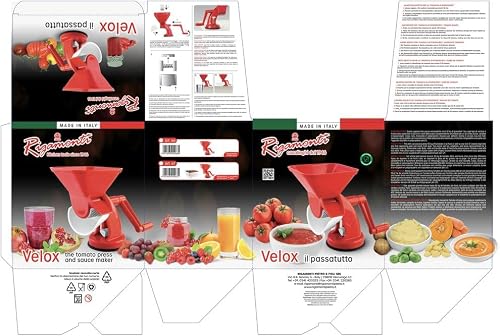 Brosse manuelle Rigamonti Velox avec ventouse | Brosse à tomates amovible lavable au lave-vaisselle en acier inoxydable et polypropylène - 6