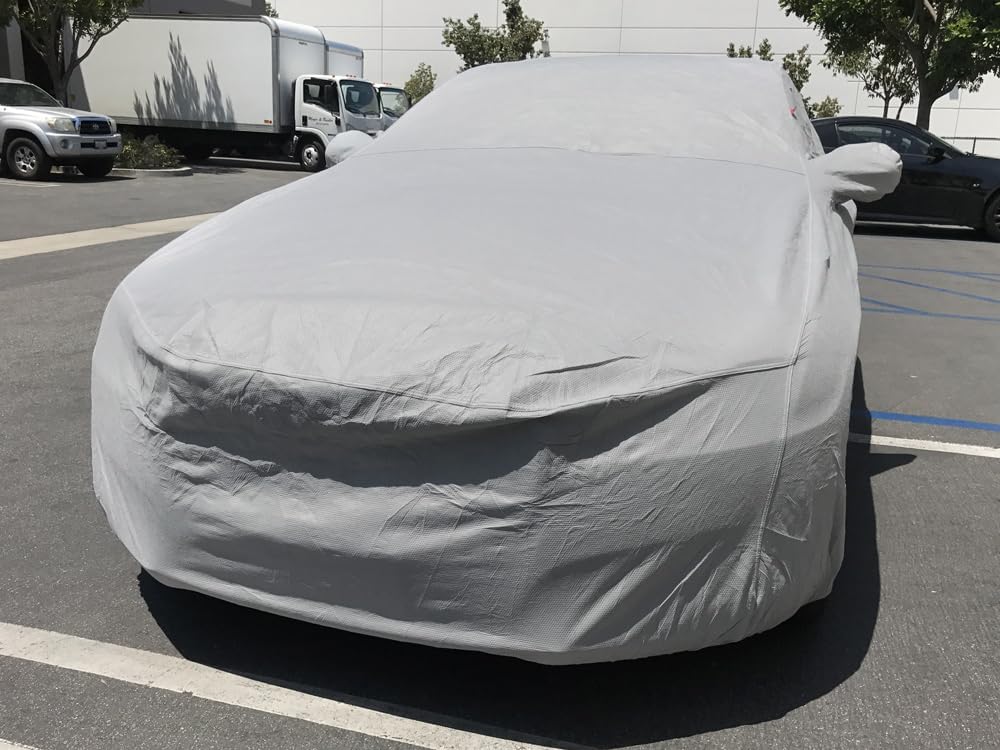 CarsCover Custom Fits for 2008-2024 Mercedes Benz C-Class C250 C300 C350 C400 C450 C43 C63 AMG Car Cover Heavy Duty Weatherproof Ultrashield Covers