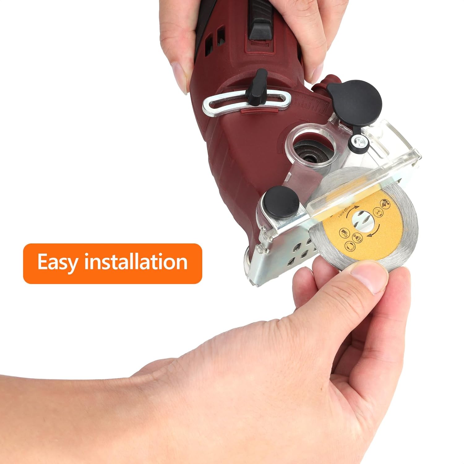 Corded Mini Circular Saw + 9pcs Saw Blade