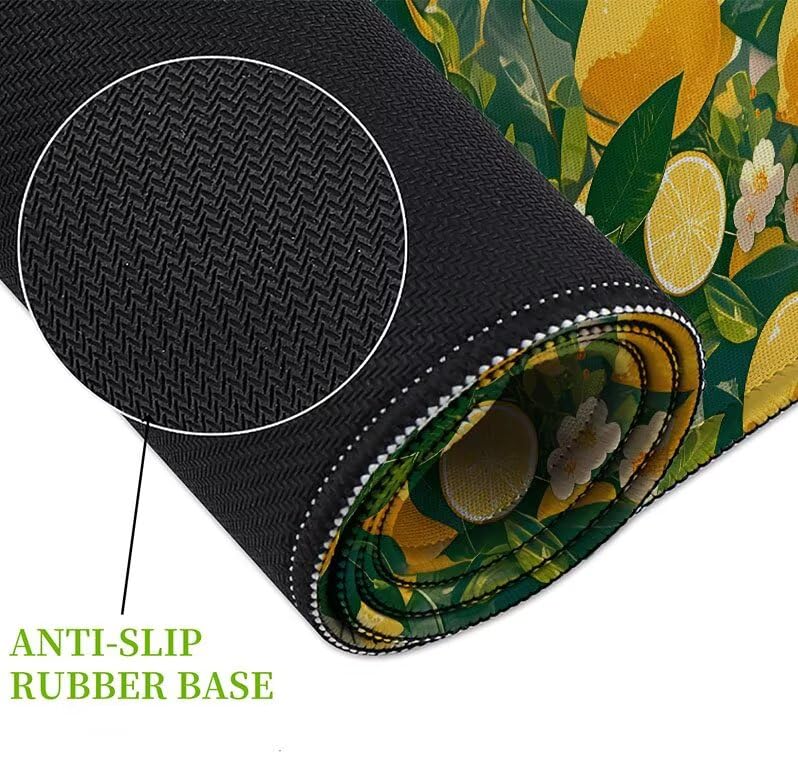 Tapis de souris XXL bords cousus avec base caoutchouc durable - 5