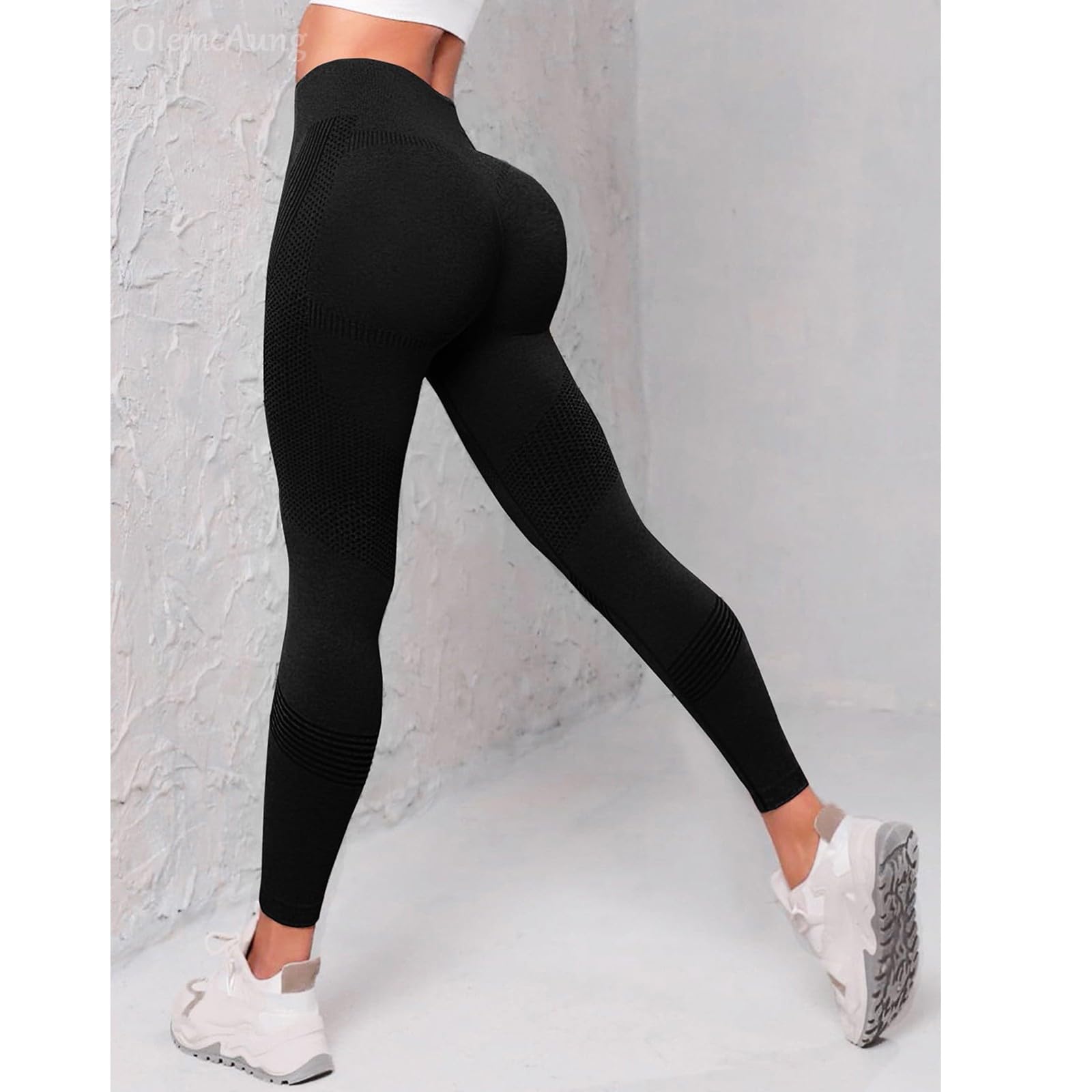 High Waisted Leggings for Women Tummy Control Non See Through Workout Yoga Pants Stretchy Slim Fit Quick Dry Gym Pants Business Casual Ankle Pant Running Cycling Hiking Active Comfy Lounge Joggers