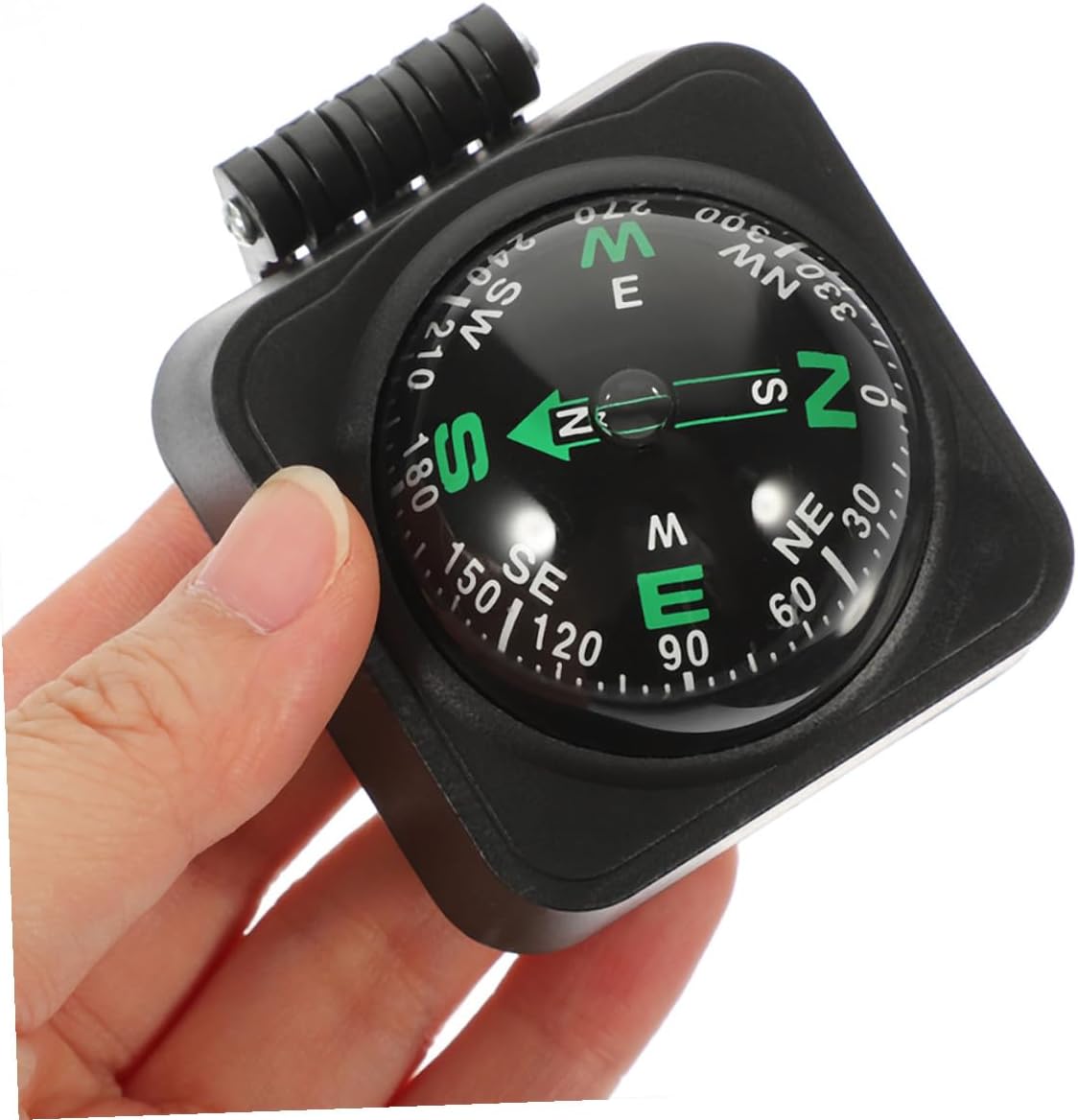 CALLARON 3pcs Adjustable Automotive Dashboard Car Compass Ball for Outdoor Navigation, High Precision Auto Compass for Car, Boat, Motorcycle Dash Mount Guide