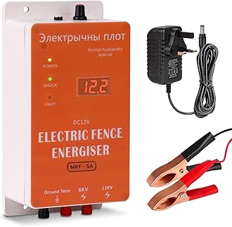 Electric Fence Solar Energiser Charger Controller Horse Cattle Poultry Farm Animal Fence Livestock Tools Accessory Part