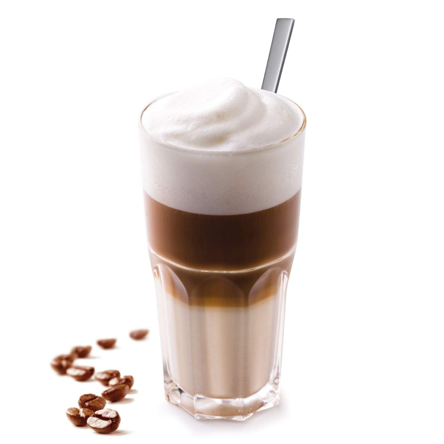 Westmark 4 cucchiai da latte macchiato, acciaio inossidabile