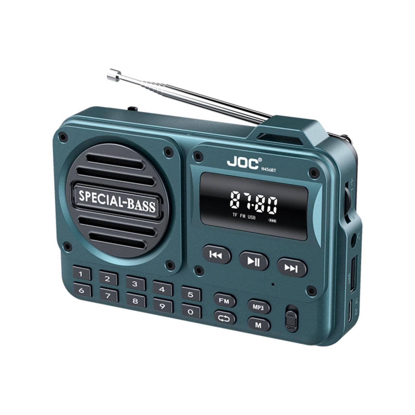 Portable Digital Radio LED Display Radio Speaker Telescopic Antenna Broadcast Broadcast Device-image-43