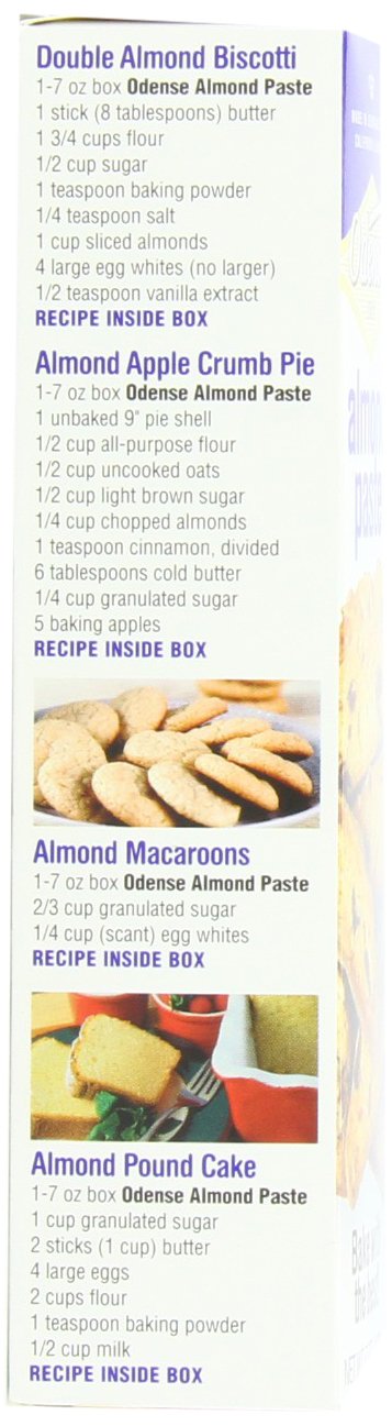 Odense Almond Paste, Gluten-free, 7-Ounce Tube (Pack of 6)