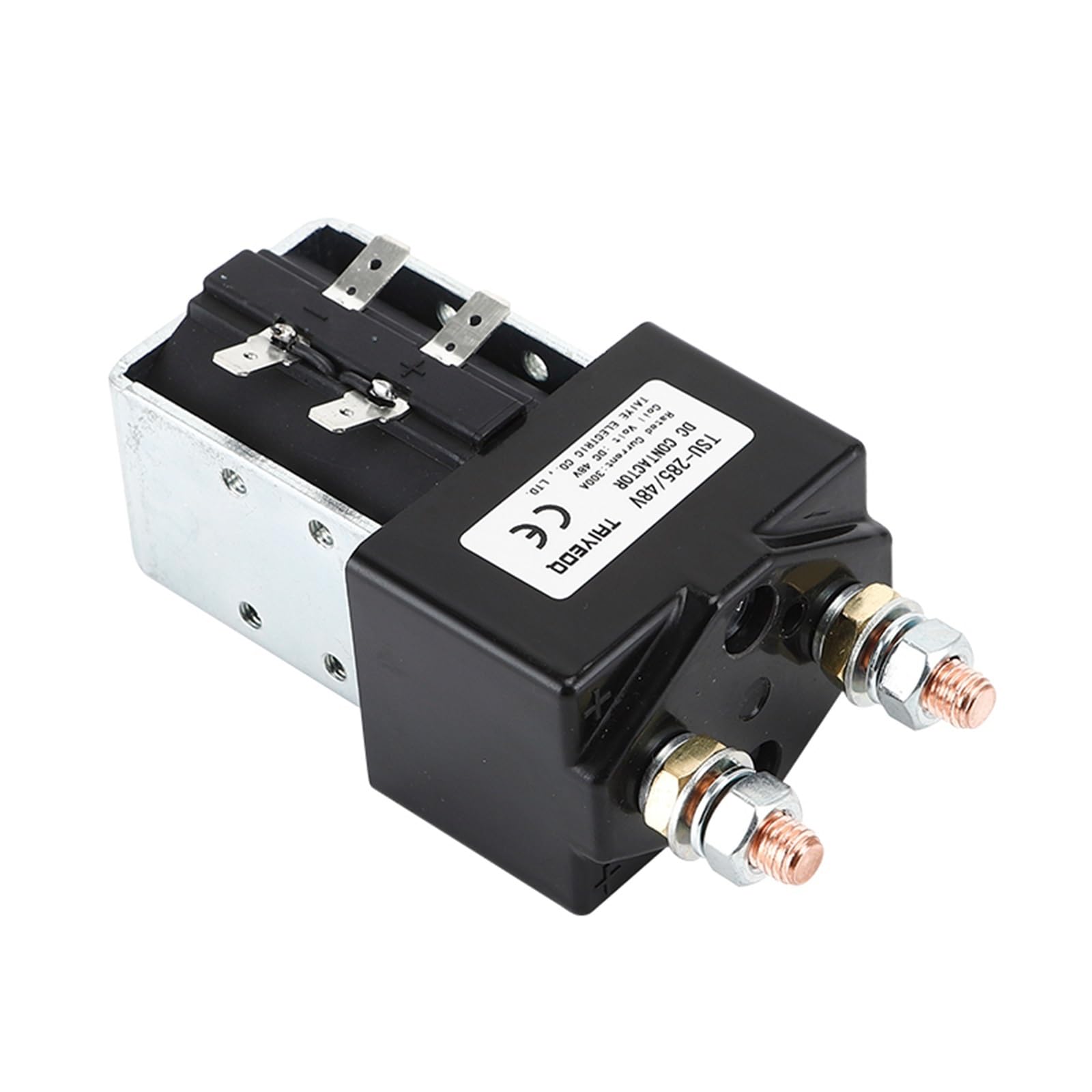Contactor 300A 12VDC 24V 36V 48V 60V 72V Uso for maquinaria de ingeniería Batería Coche Carretilla elevadora eléctrica DC(48v)