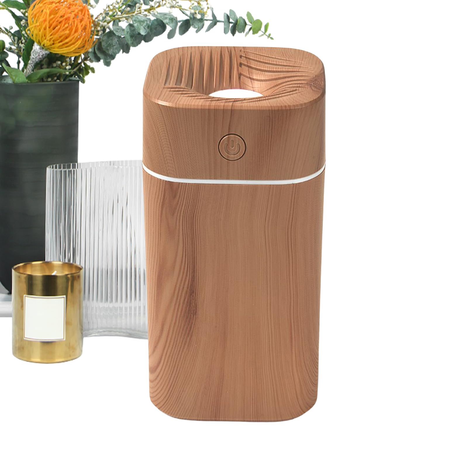Humidificateur de bureau portable de 300 ml avec veilleuse pour chambre d'enfant