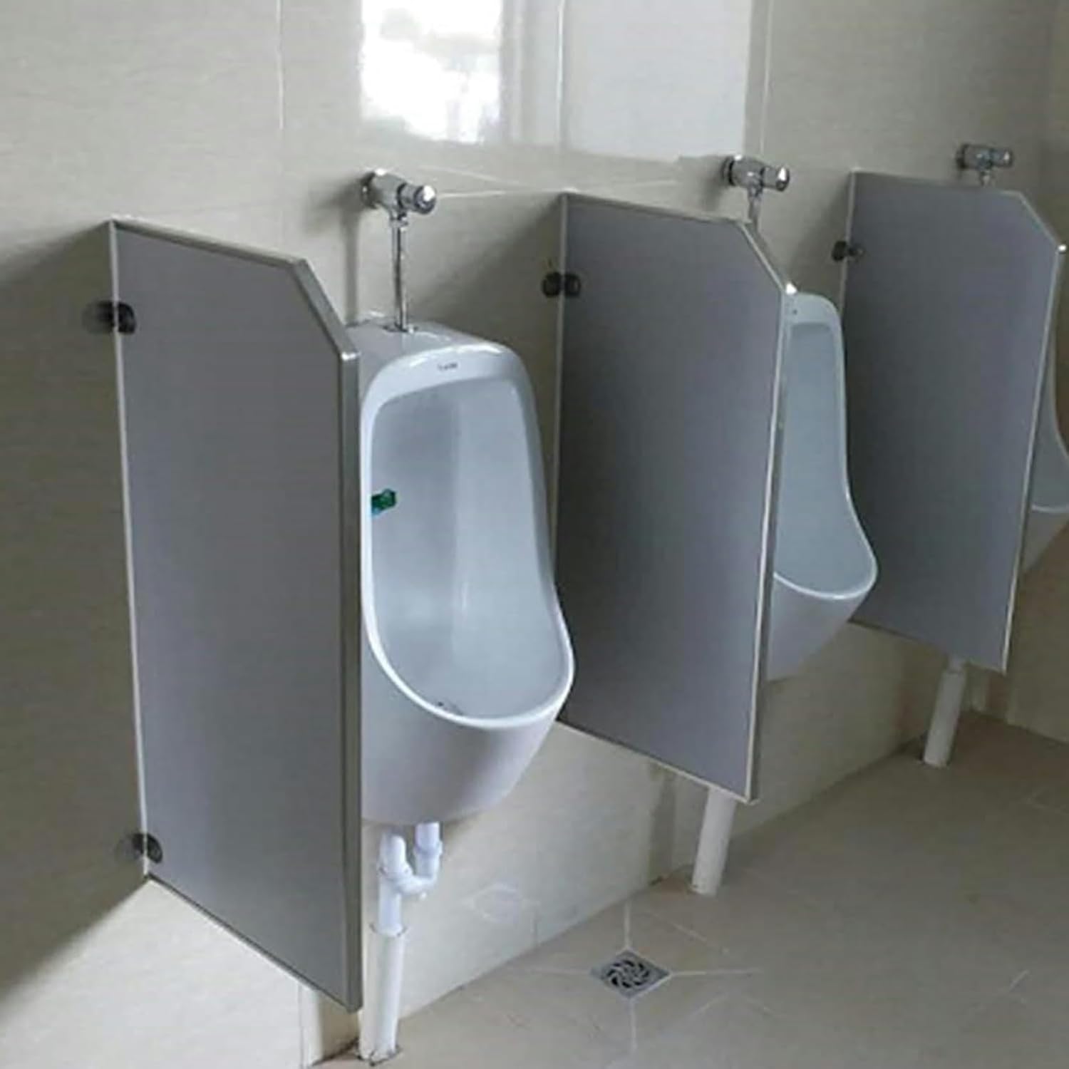 AMNOOL Flaxproof with Urinal Screen, Urinal Privacy Screen Mounted On The Wall Partition of Hotel Bathroom, Waterproof Toilet, for Hotels/Offices/Bars/Co Centers