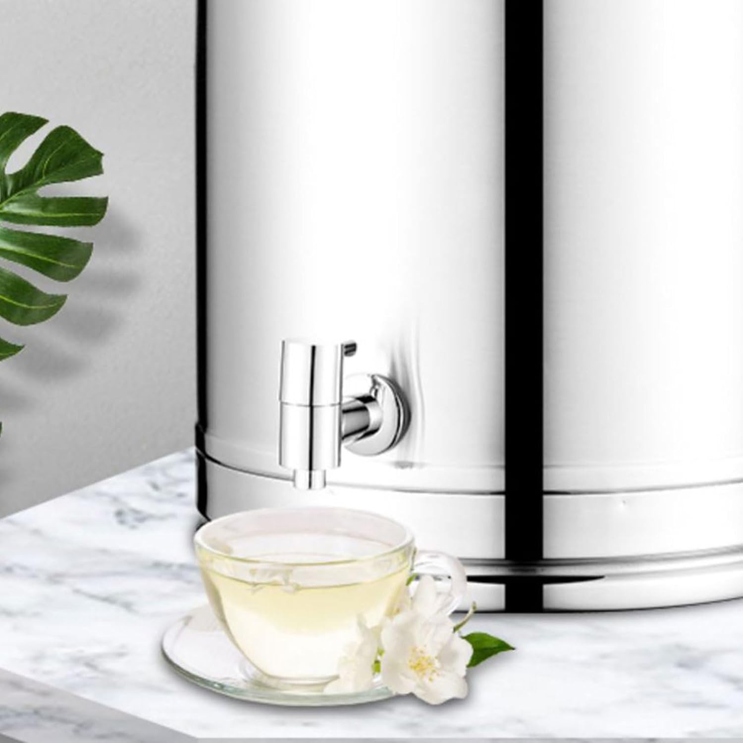 Food Grade 304 Metal 5L Liquid Dispenser with Spigot for Easy Dispensing Leakproof Kitchen Liquid Storage Container