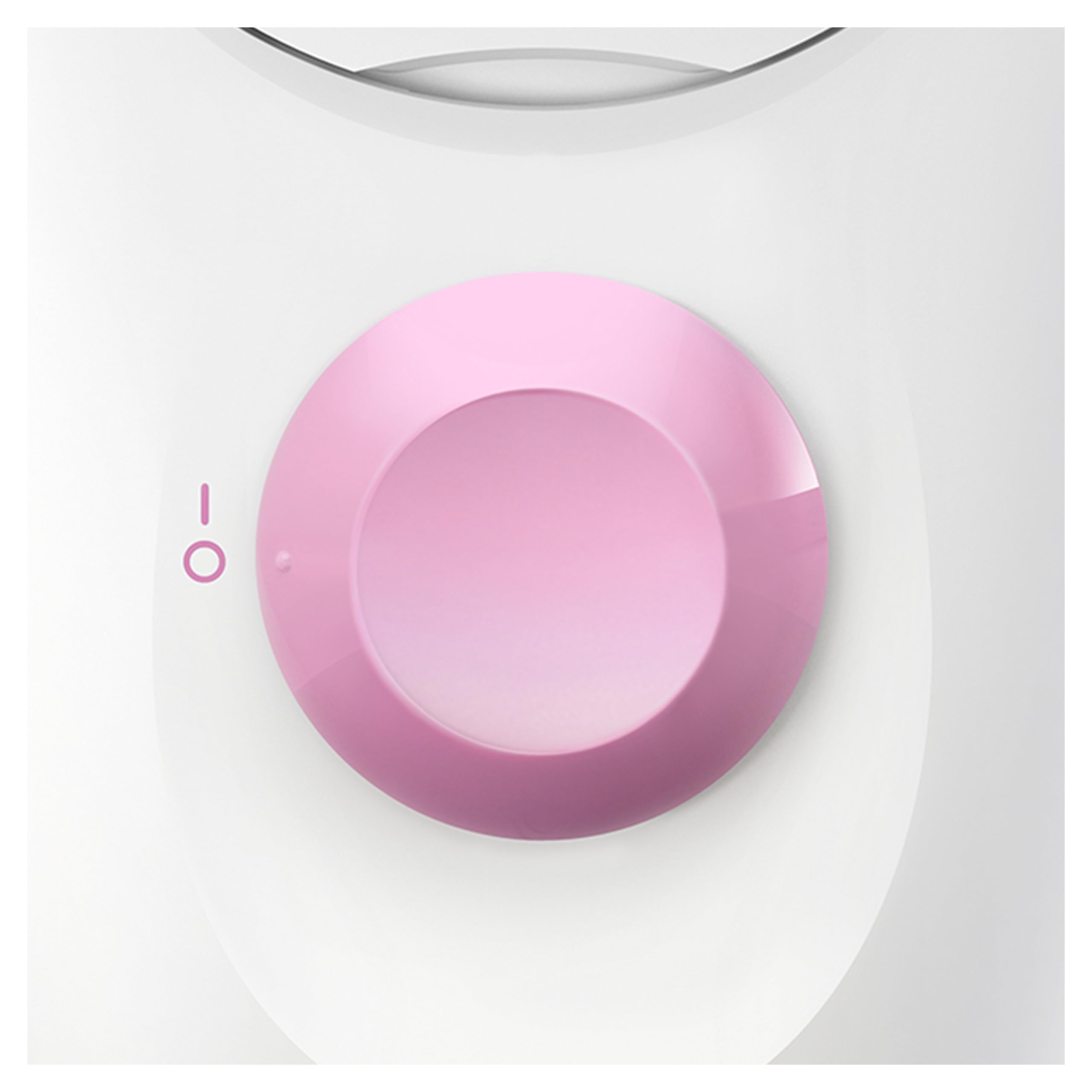 Braun Silk·épil 1 1-010 Epilierer mit Kabel zur Haarentfernung, weiß/rosa