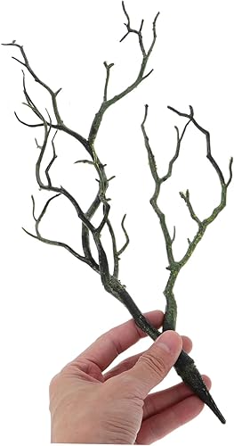 Miniatura 7 de IMIKEYA 3 tallos de plantas artificiales, ramitas artificiales de madera flotante, flores de Halloween, jarrones de Ikebana, plantas artificiales