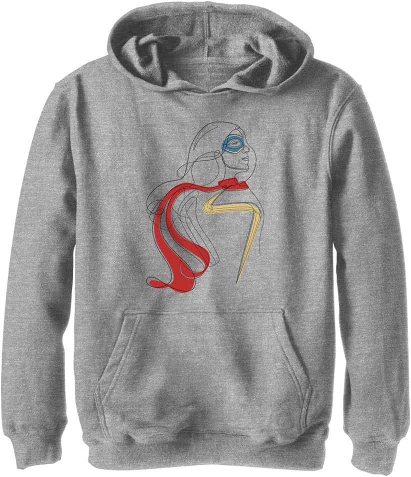 Marvel Boys' Continuous Line Ms