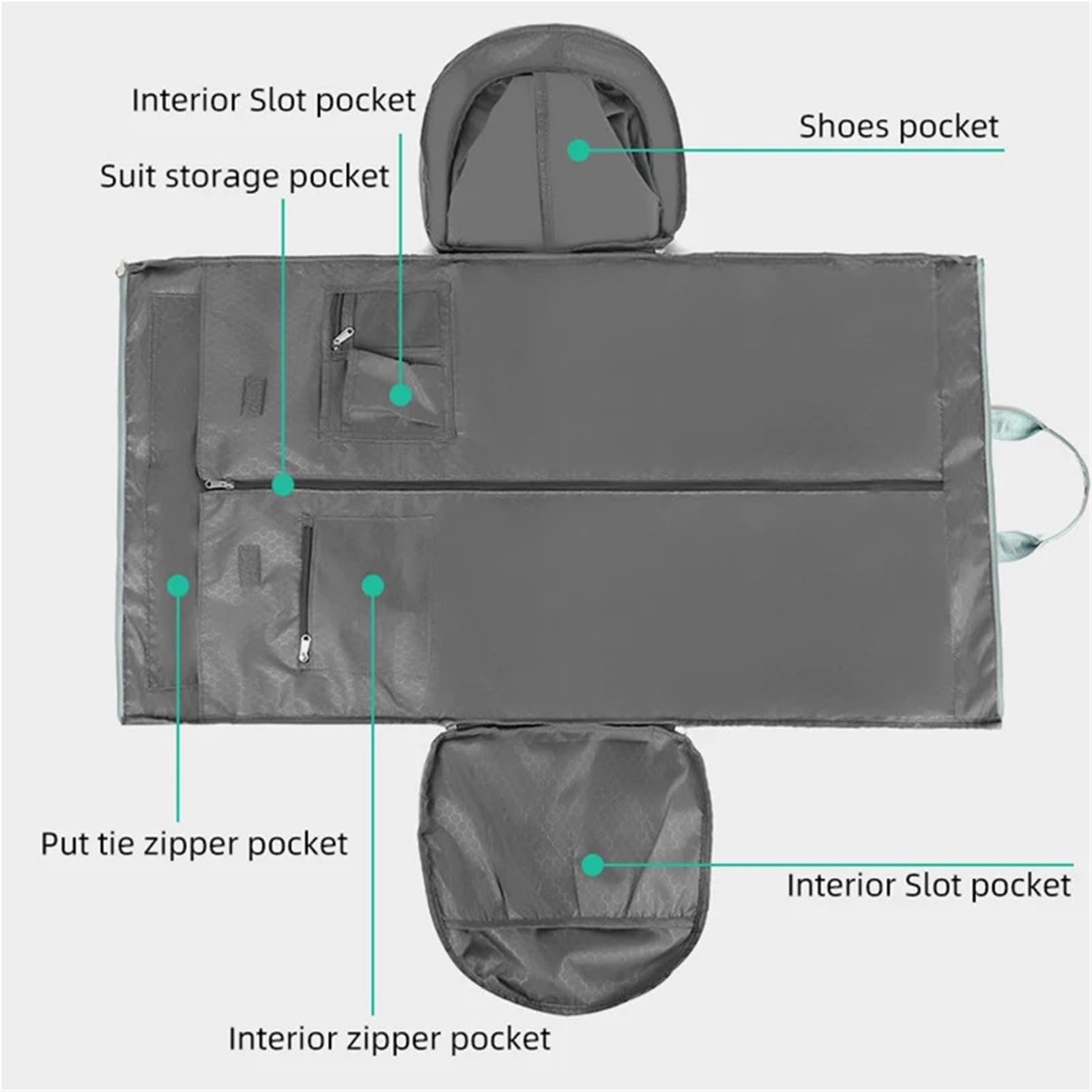 Sporttasche Foldable Gym Fitness Shoulder Bag Suitcase Western-Style Clothes Storage Bags Waterproof Training Yoga Women Crossbody Bag(Khaki)