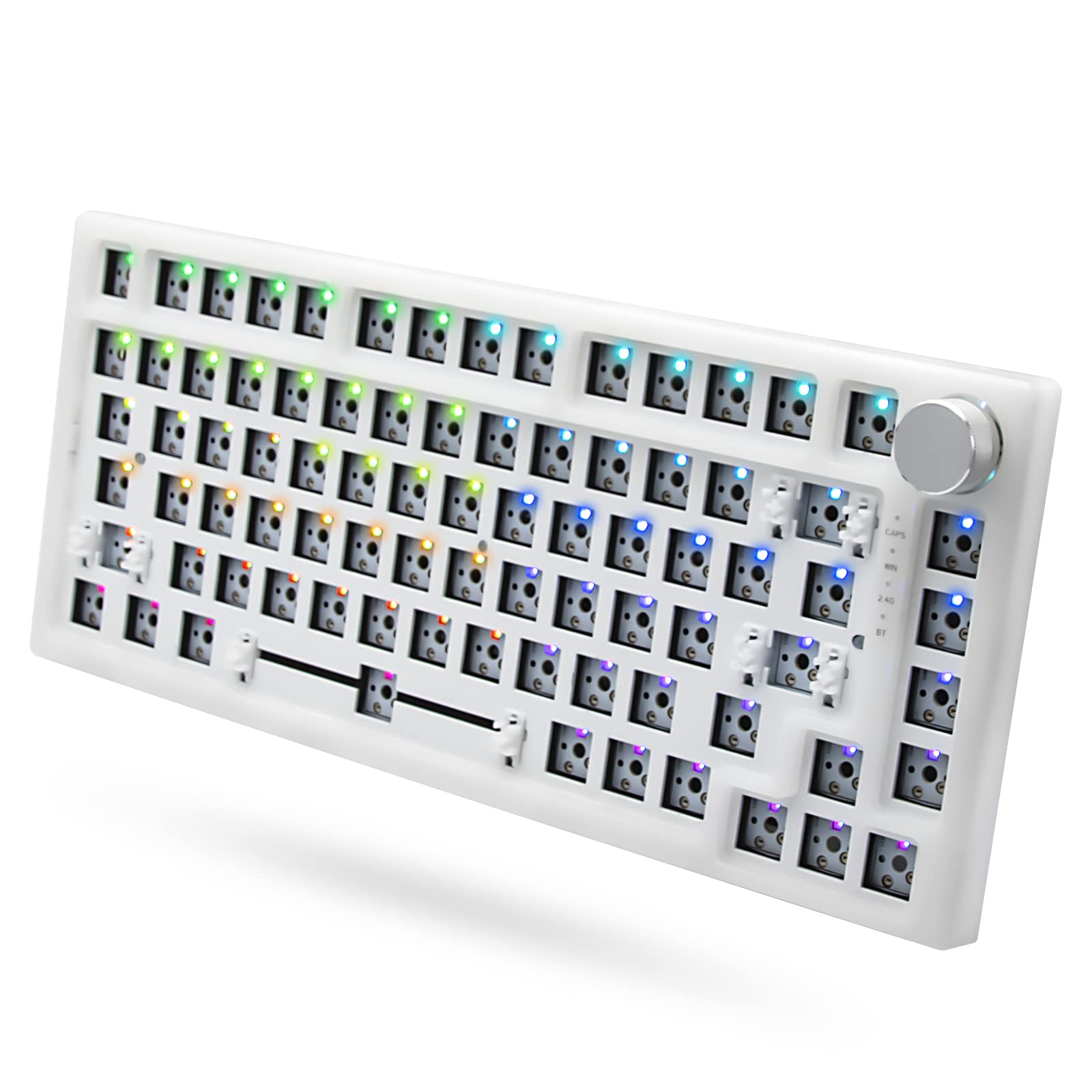 Amazon.com: Feker IK75 V3 3 Mode 75% Gasket Mechanical Keyboard