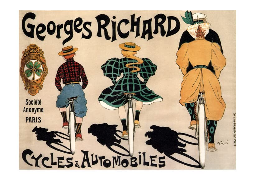 Affiche publicitaire Georges Richard très grand format pour habiller un mur