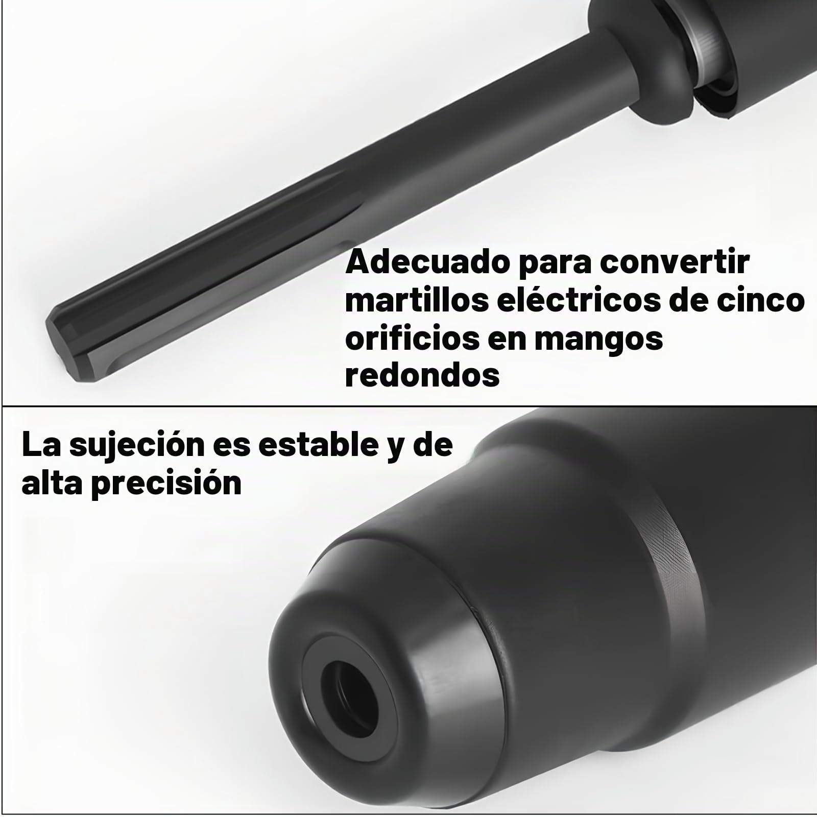 Joyan Adaptador SDS-Max, Adaptador de Broca SDS Max a SDS plus, Adaptador de Broca de Portabrocas A Mango Rápido, Martillo Perforador para Martillos Demoledores