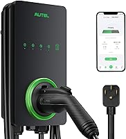 Vista 1 de Autel Cargador EV Nivel 2 40 Amperios Hogar Inteligente AI para Vehículo Eléctrico (EV) con Wi-Fi y Bluetooth, EVSE con Funda Integrada y Cable