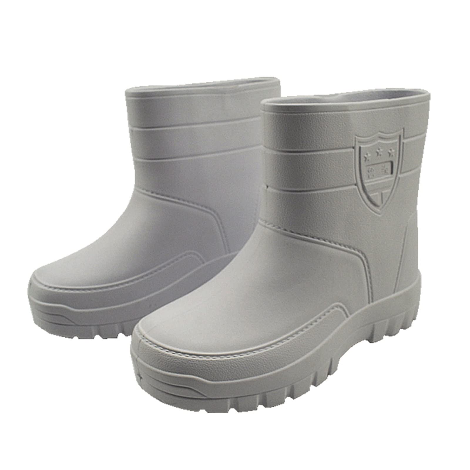 GANDUSGANDUS Wading Boots Rain Boots Medium Boots Anti-skid Water Shoes (Size : 36)