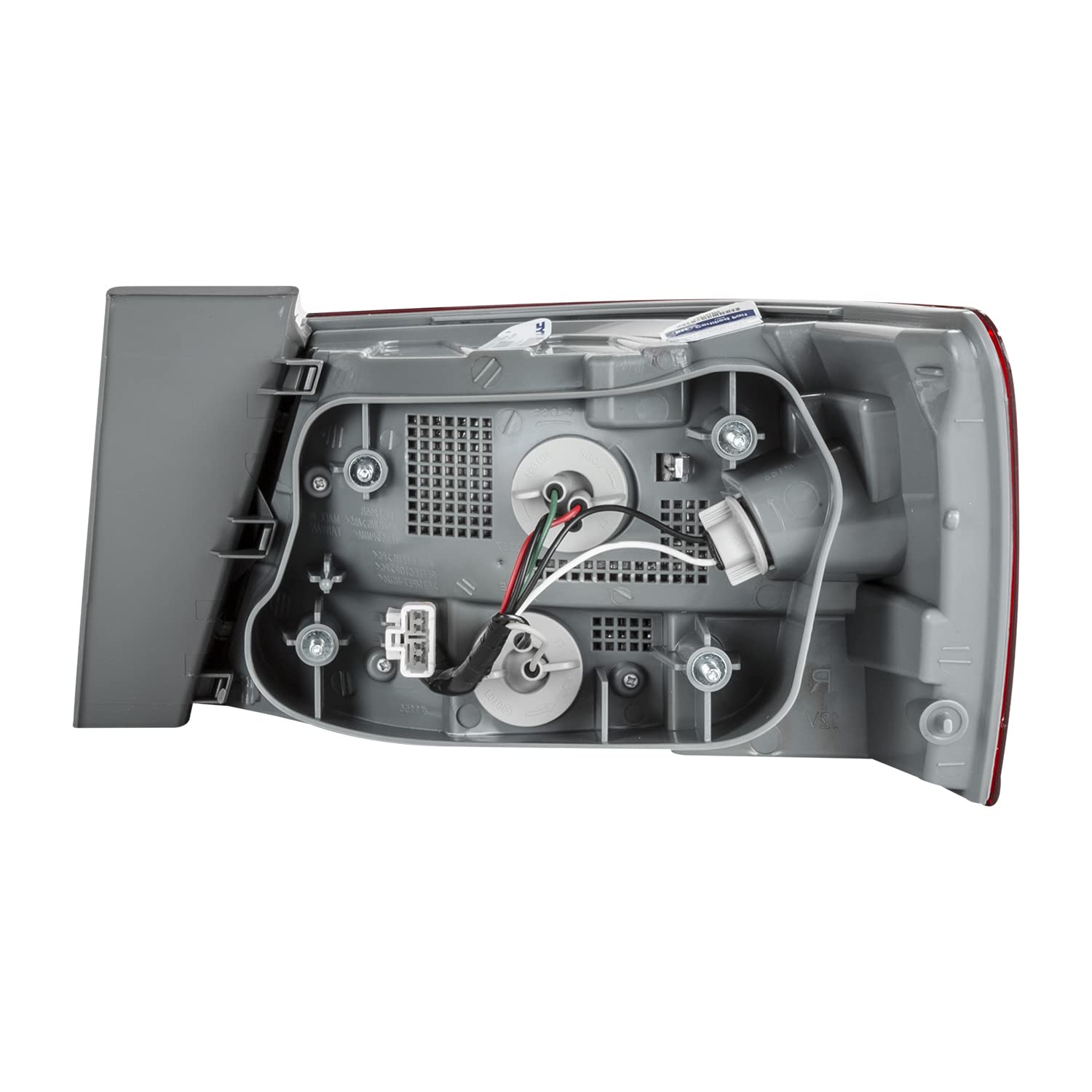 Kuryakyn 4812 Motorcycle Lighting: Replacement Incandescent Light Bulb for Type 3157 Two-Circuit Applications, Red, Pack of 1