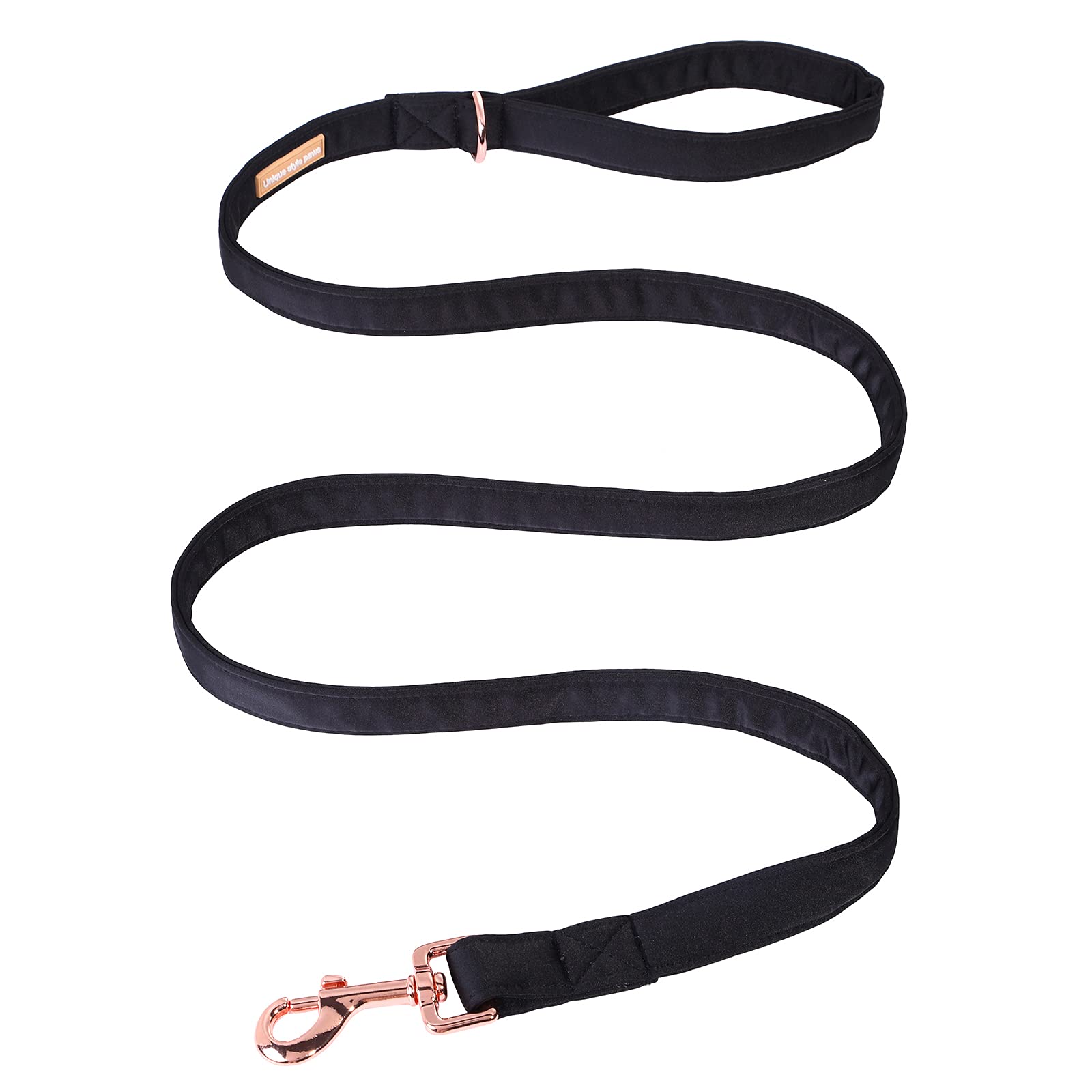 Unique style paws Seiden-Hundeleine Strapazierfähige Hundeleinen mit geschweißtem D-Ring Komfortabler Griff für kleine mittelgroße Hunde