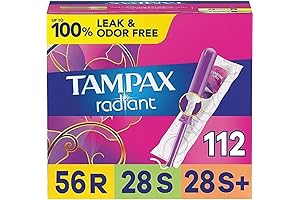 Tampax Radiant Tampons Multipack