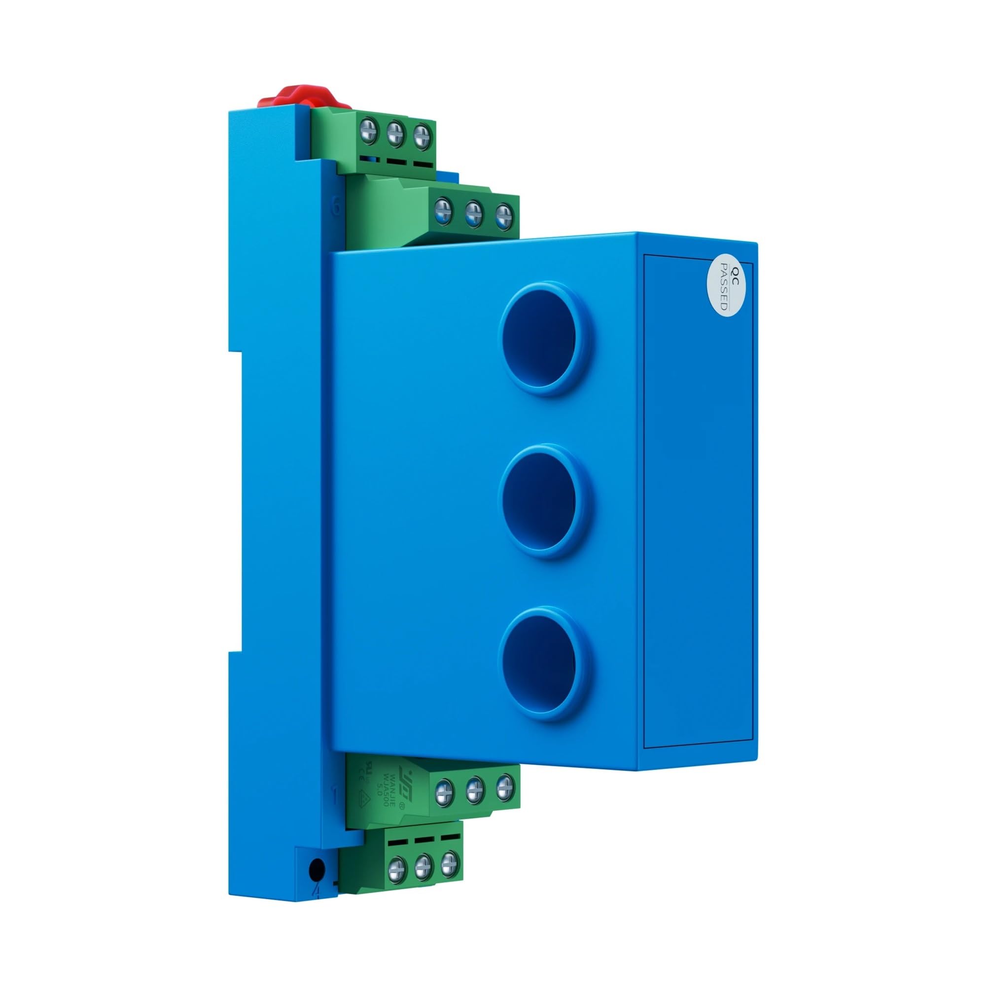Capteur de Courant Alternatif 0-50 A 0-30 A 0-25 A 0-10 A 0-5 A Transmetteur de Courant 4-20 mA 0-10 V 0-5 V Capteur de Courant RS485 DC24 V(AC 0-45A,0-10V)