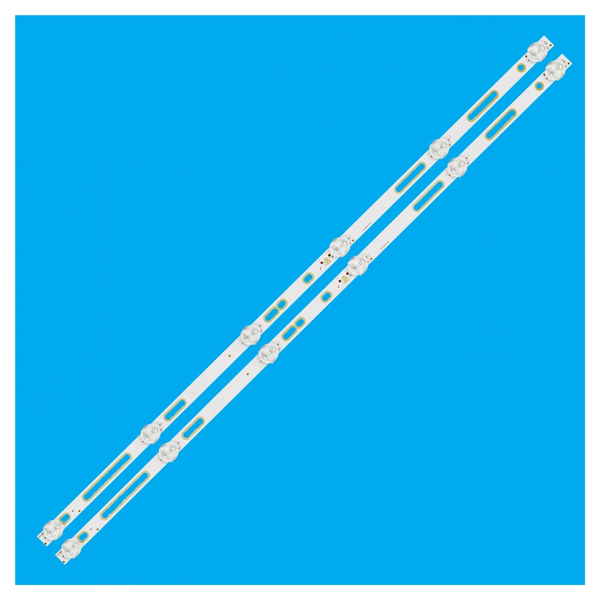 YUEZUYIOU H32D7100E TV's LED Backlight Strips for D-EXP Band Ruler HL-00320A30-0601S-07 A1 2 * 6 HL-00320A30-0601S-03 A1 2 * 6 Lane(2 PCS for 1 TV)