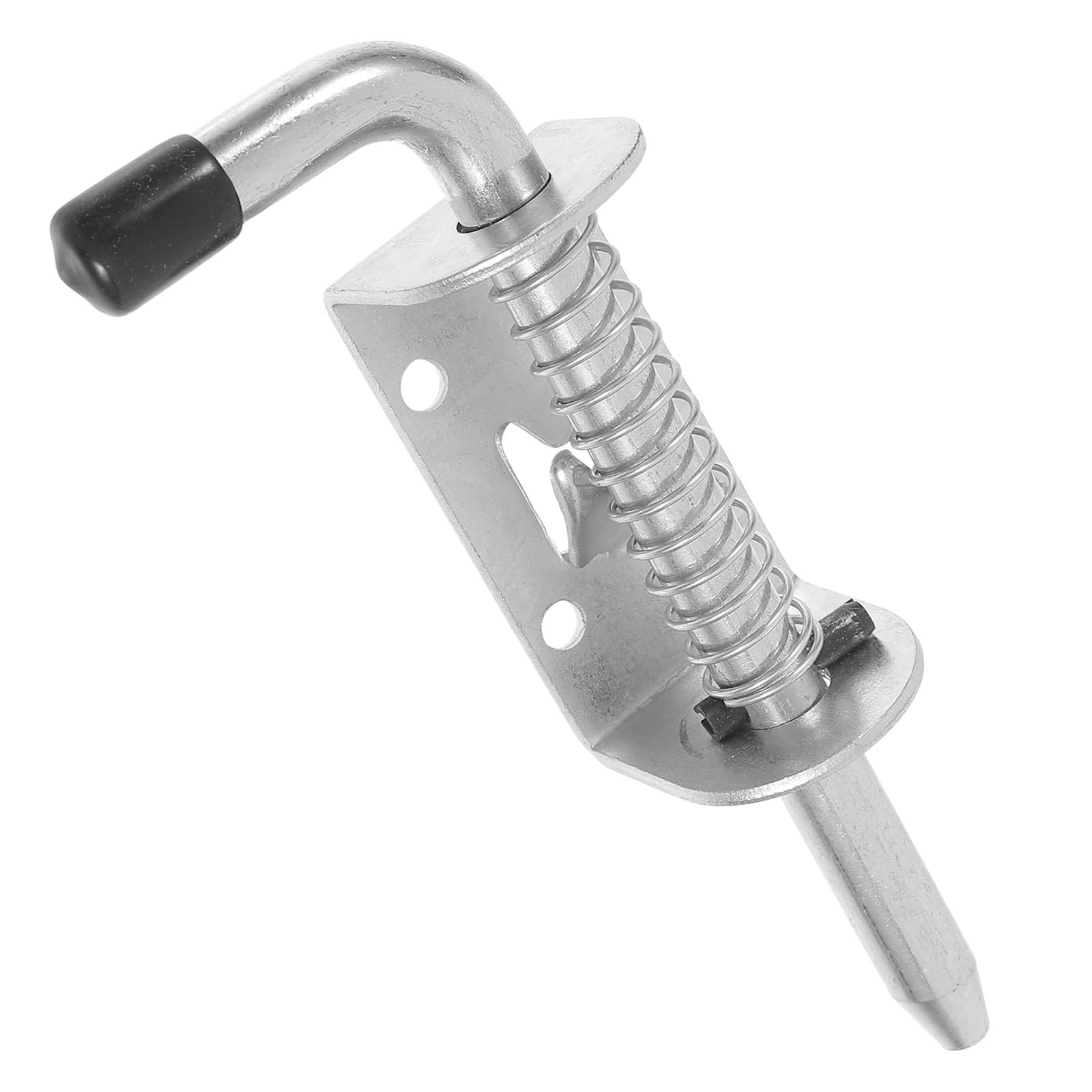 Spring Latch 10Pcs Spring Loaded Latch Pin 10mm Diameter 128mm Length Stainless Steel Door Lock Cabinet Wardrobe Bolt Sliding Gate Hinges