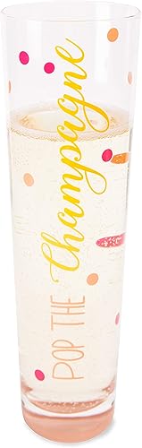 Pavilion Gift Company Pop Flauta de champán de 8 oz disponible en Yaxa Peru