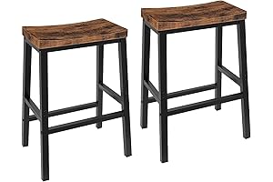 HOOBRO Saddle Barstools - Set of 2